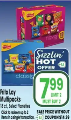 Jewel-Osco Frito Lay Multipacks offer
