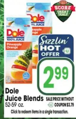 Jewel-Osco Dole Juice Blends offer