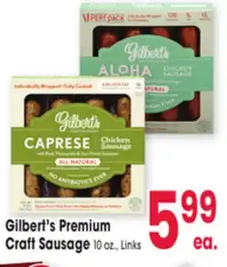 Jewel-Osco Gilbert's Premium Craft Sausage offer