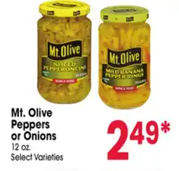Jewel-Osco Mt. Olive Peppers or Onions offer
