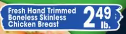Jewel-Osco Fresh Hand Trimmed Boneless Skinless Chicken Breast offer