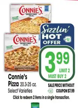 Jewel-Osco Connie's Pizza offer