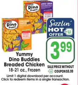 Jewel-Osco Yummy Dino Buddies Breaded Chicken offer