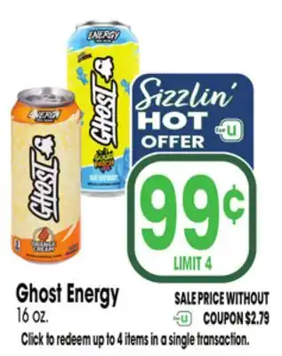 Jewel-Osco Ghost Energy offer