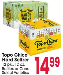 Jewel-Osco Topo Chico Hard Seltzer offer