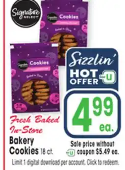 Jewel-Osco Bakery Cookies offer