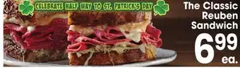 Jewel-Osco The Classic Reuben Sandwich offer