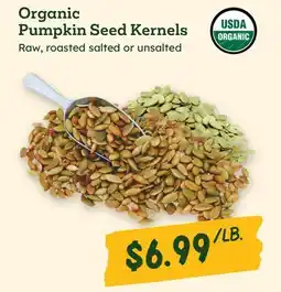 Sprouts Farmers Market Organic Pumpkin Seed Kernels offer