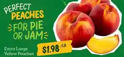 Sprouts Farmers Market Extra Large Yellow Peaches offer