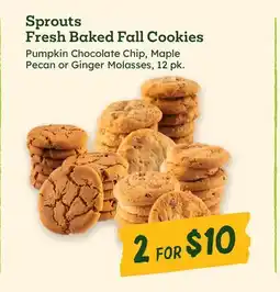 Sprouts Farmers Market Sprouts Fresh Baked Fall Cookies offer