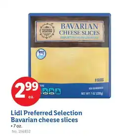 Lidl Lidl Preferred Selection Bavarian cheese slices offer