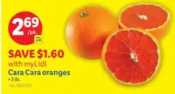 Lidl Cara Cara oranges offer