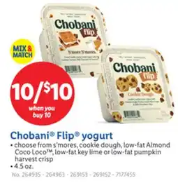 Lidl Chobani Flip yogurt offer