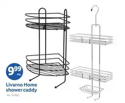 Lidl Livarno Home shower caddy offer
