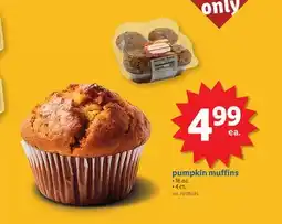 Lidl pumpkin muffins offer