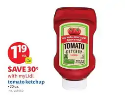 Lidl tomato ketchup offer