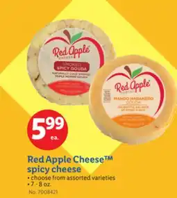 Lidl Red Apple Cheese spicy cheese offer