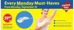 Lidl Vitalcontrol IPL laser hair removal device offer
