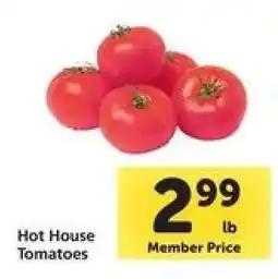 Safeway Hot House Tomatoes offer