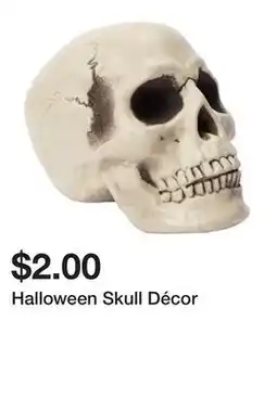 Five Below Halloween Skull Décor offer