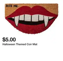 Five Below Halloween Themed Coir Mat offer