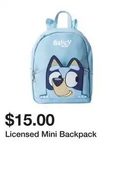 Five Below Licensed Mini Backpack offer
