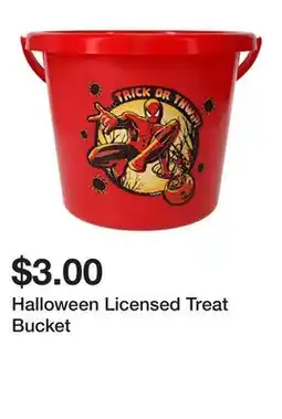 Five Below Halloween Licensed Treat Bucket offer