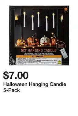 Five Below Halloween Hanging Candle 5-Pack offer