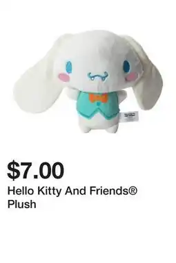 Five Below Hello Kitty And Friends Plush offer