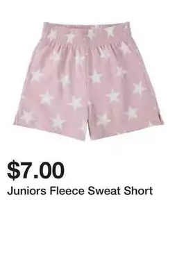 Five Below Juniors Fleece Sweat Short offer