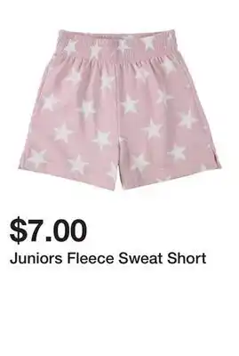 Five Below Juniors Fleece Sweat Short offer
