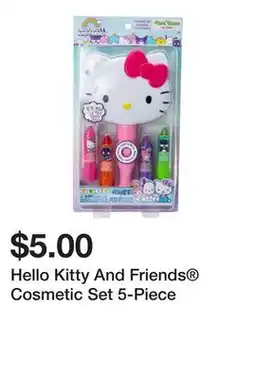 Five Below Hello Kitty And Friends Cosmetic Set 5-Piece offer
