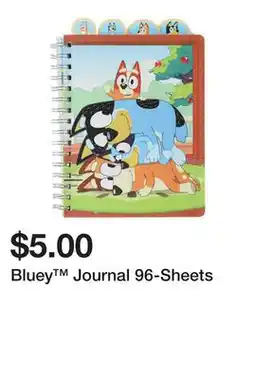 Five Below Bluey Journal 96-Sheets offer