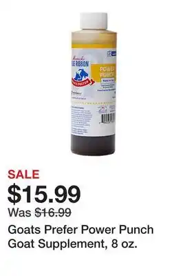 Tractor Supply Company Goats Prefer Power Punch Goat Supplement, 8 oz offer