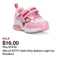 Marshalls HELLO KITTY Hello Kitty Balloon Light Up Sneakers offer
