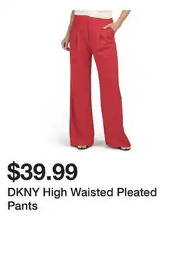Marshalls DKNY High Waisted Pleated Pants offer