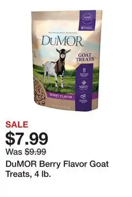 Tractor Supply Company DuMOR Berry Flavor Goat Treats, 4 lb offer
