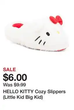 Marshalls HELLO KITTY Cozy Slippers (Little Kid Big Kid) offer