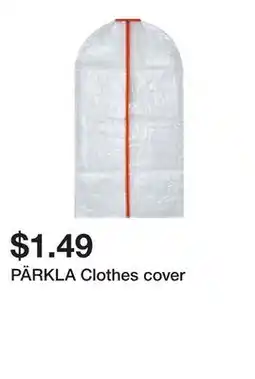 Ikea PÄRKLA Clothes cover offer