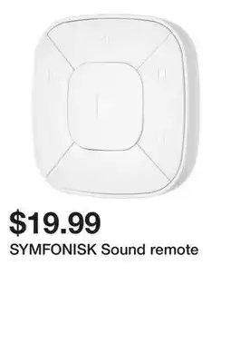 Ikea SYMFONISK Sound remote offer