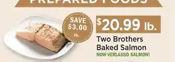 Heinen's Two Brothers Baked Salmon offer