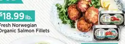 Heinen's Fresh Norwegian Organic Salmon Fillets offer