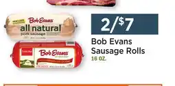 Heinen's Bob Evans Sausage Rolls offer