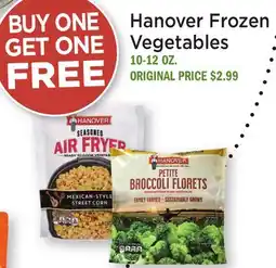 Heinen's Hanover Frozen Vegetables offer