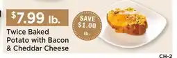 Heinen's Twice Baked Potato with Bacon & Cheddar Cheese offer