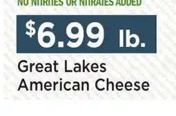 Heinen's Great Lakes American Cheese offer