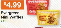 Heinen's Evergreen Mini Waffles offer