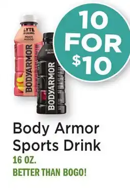Heinen's Body Armor Sports Drink offer