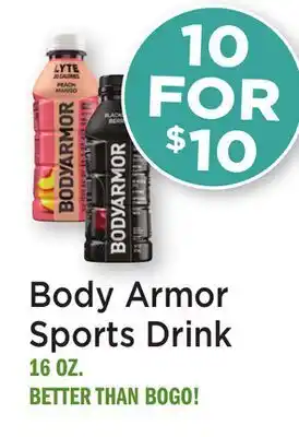 Heinen's Body Armor Sports Drink offer
