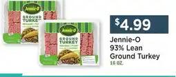 Heinen's Jennie-O 93% Lean Ground Turkey offer